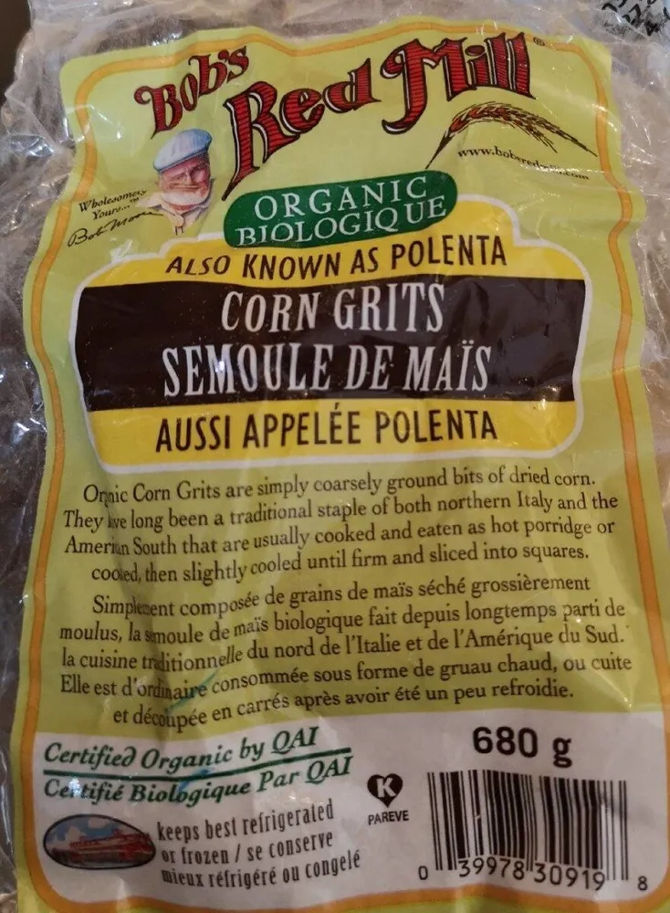 Semoule de maïs (polenta)