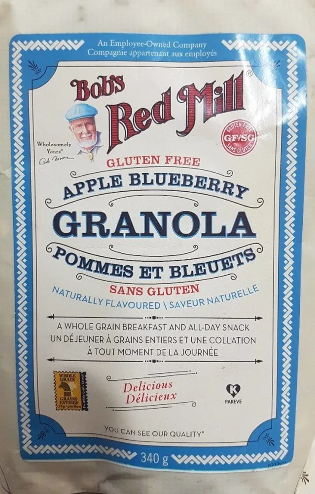 Granola Pommes et Bleuets