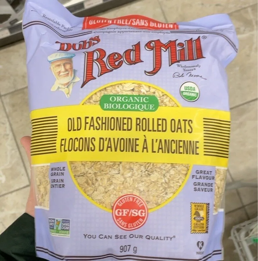 Old fashioned rolled oats