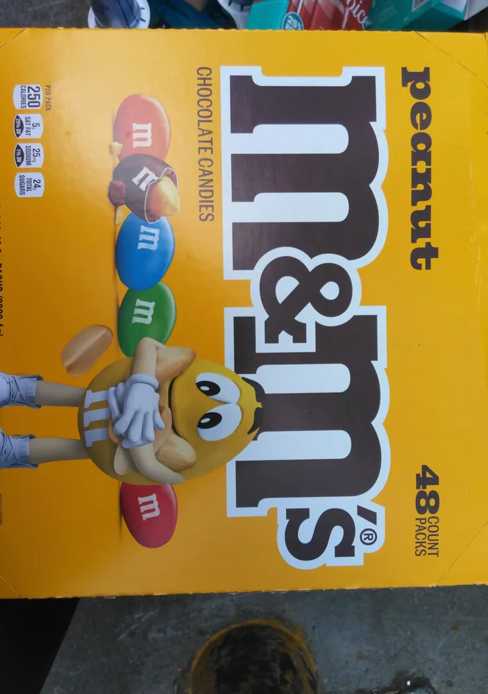 Chocolate candies, peanut