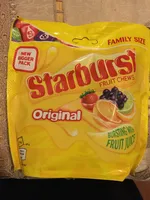 Original cherry, orange, strawberry & lemon fruit chews, cherry, orange, strawberry & lemon