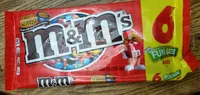 M &M'S Peanut Butter Fun Size Chocolate Candies - 6 PK