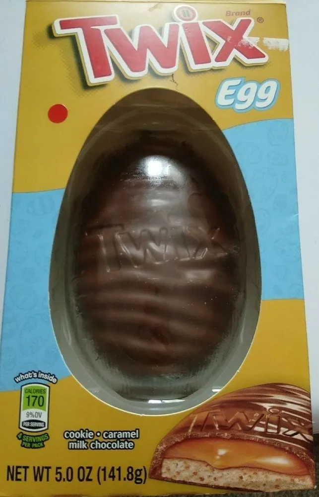 Caramel, milk chocolate egg cookie, caramel, milk chocolate