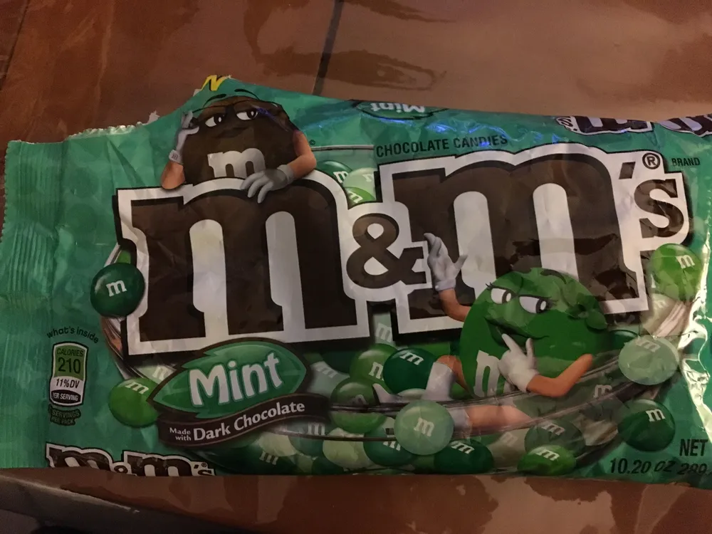 M&m's, chocolate candies, mint