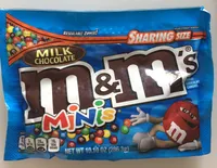 M&Ms Minis, milk chocolate