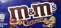 Caramel chocolate candies, caramel