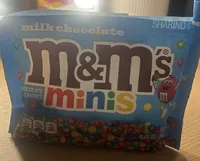 milk chocolate m&m's minis