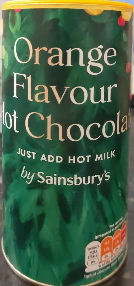 Orange Flavour Hot Chocolate
