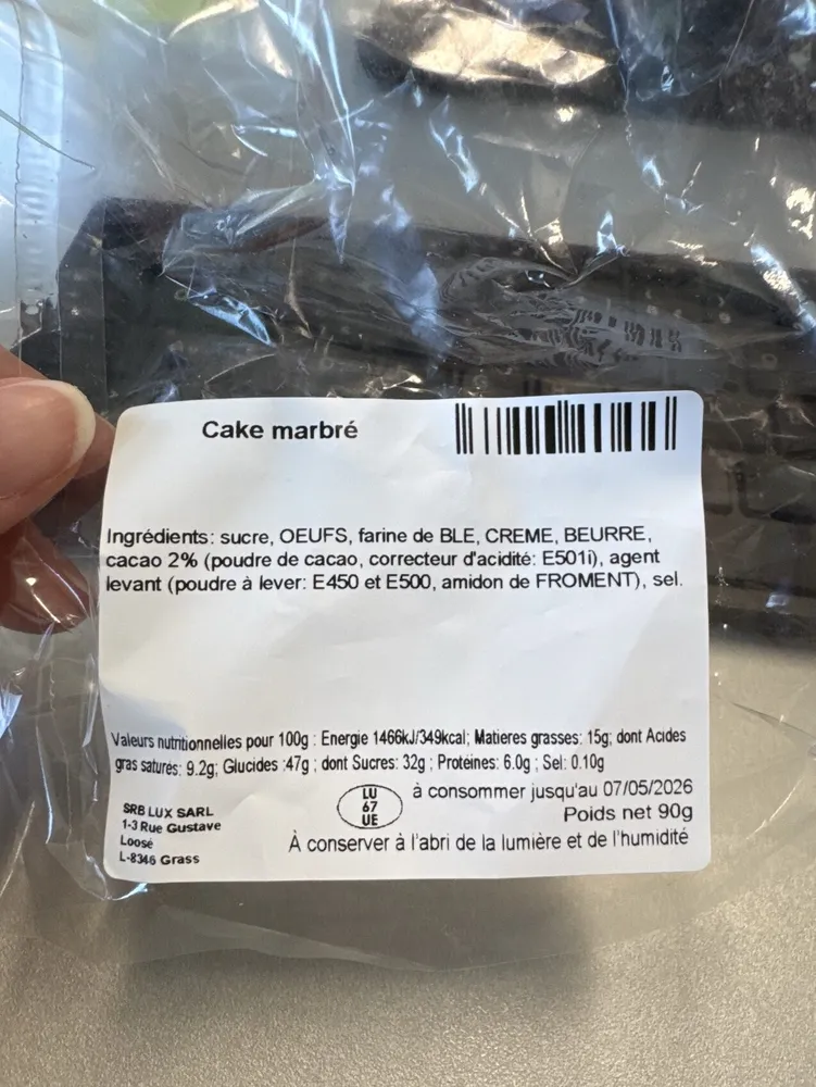 Cake Marbré