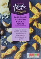 Reggiano And Garlic Twists