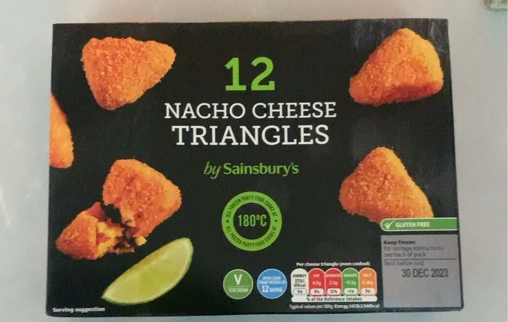 Nacho Cheese Triangles