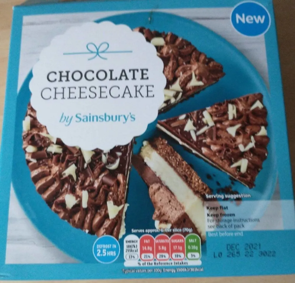 Chocolate cheesecake