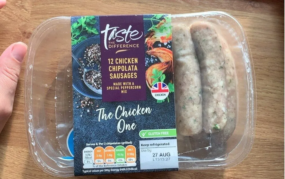 Chipotle sausages