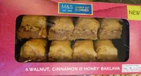 8 Walnut, Cinnamon & Honey Baklava