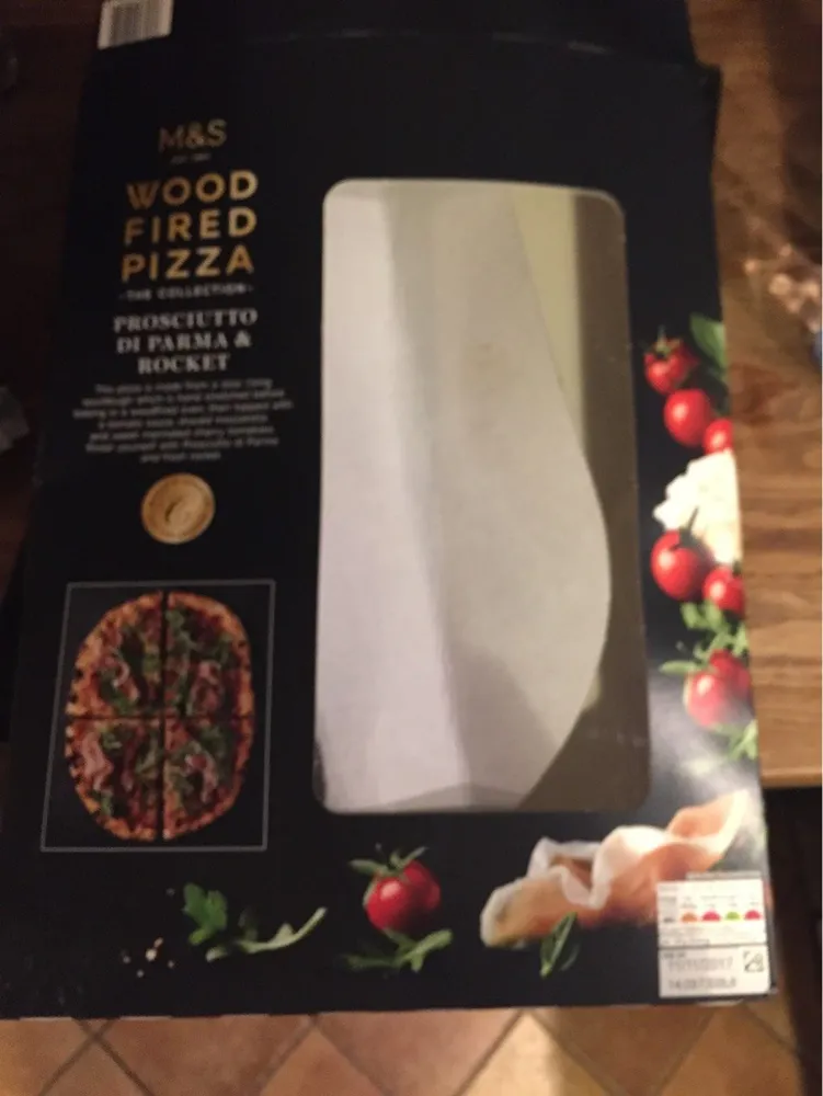 Wood fired pizza