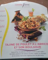 Tajine de Poulet à l'Abricot et son Boulgour