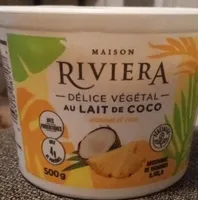 Délice végétal au lait de coco