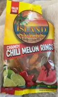 Chamoy chili melon rings