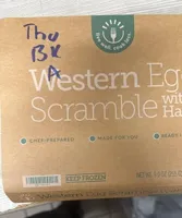 Western Egg Scramble with Ham