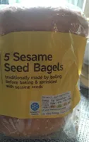 5 Sesame Seed Bagels