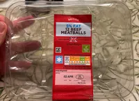 British 5% Fat 12 Beef Meatballs