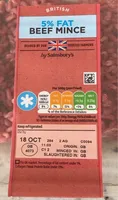 Beef mince