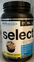 Select protein chocolate frosted cupcake