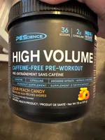 High Volume Caff Free Pre Workout