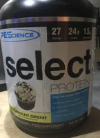 Select protein chocolate cupcake