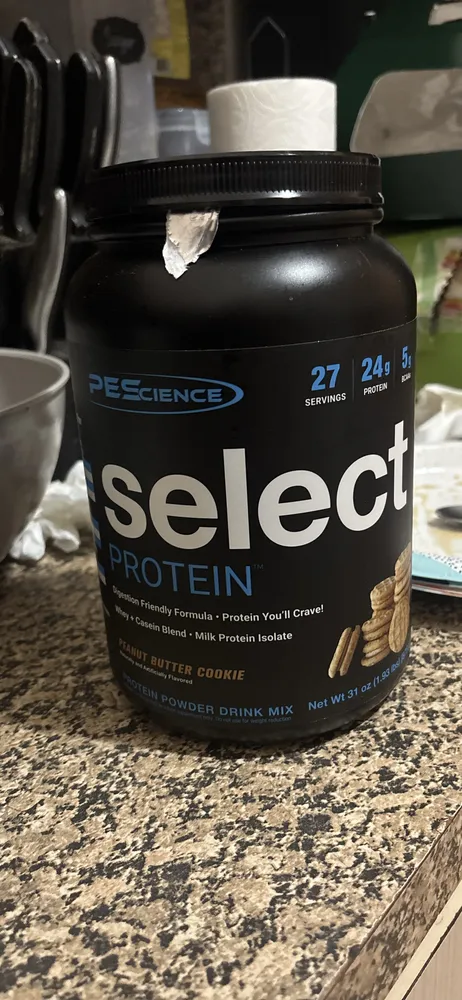select PROTEIN Peanut Butter Cookie PROTEIN POWDER DRINK MIX