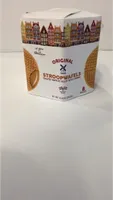 Original stroopwafels toasted waffles filled with caramel, original stroopwafels