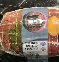 Rellenito con pasas y piñones