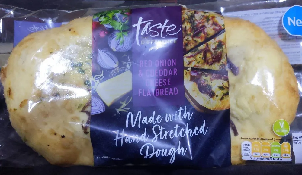 Red Onion & Cheddar Cheese Flatbread