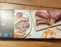 Sweet honey bbq pork rib rack
