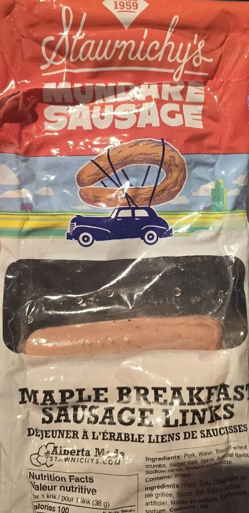 Maple Breakfast Sausage Links