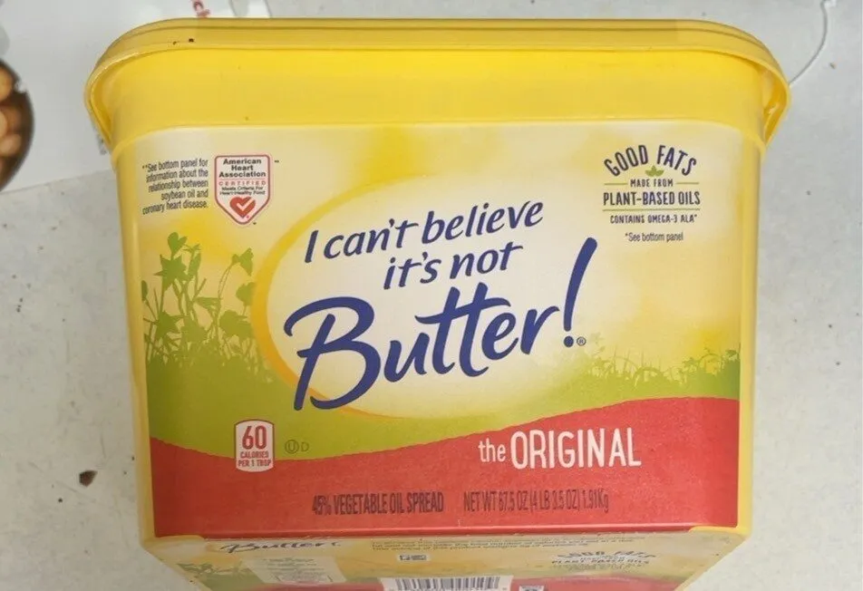 I can’t believe it’s not Butter