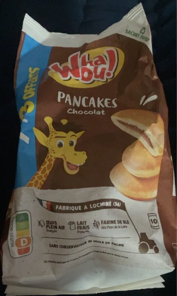 Pancakes chocolat