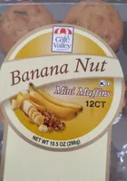 Banana Nut Mini Muffins