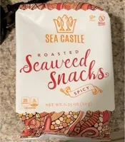 Roasted seaweed snacks