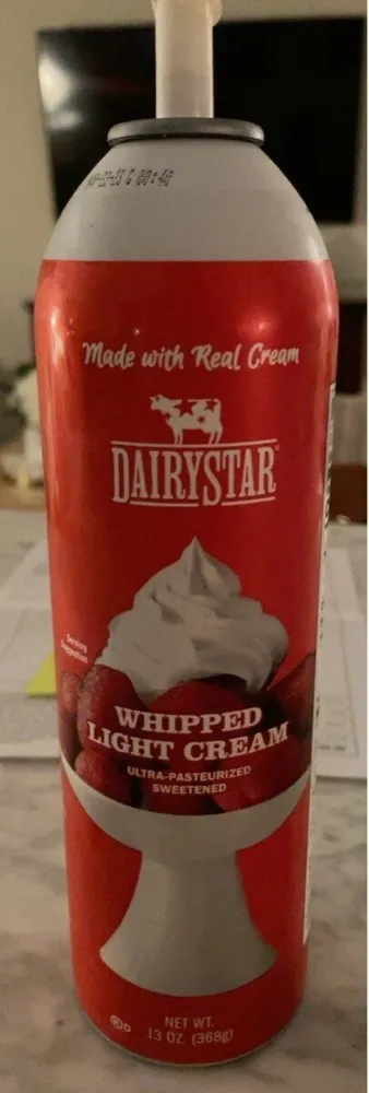 Whipped Light Cream