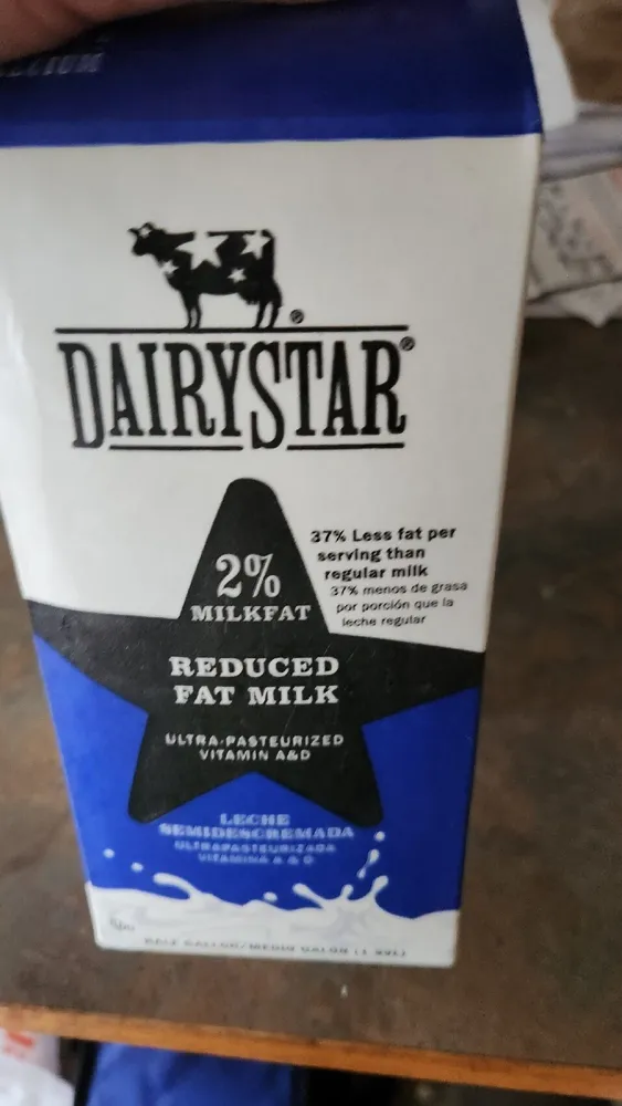 2% Low Fat Milk