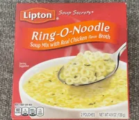 Ring-O-Noodle Soup Mix with Real Chicken Flavor Broth
