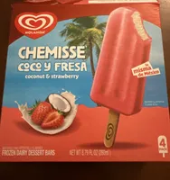 Chemisse Fresa y coco
