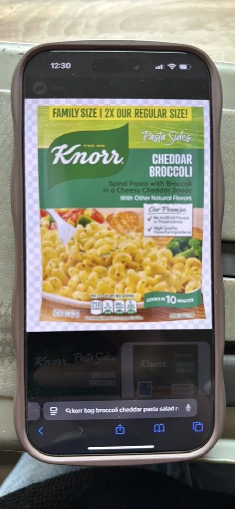 CHEDDAR BROCCOLI Spiral Pasta with Broccoli in a Cheesy Cheddar Sauce