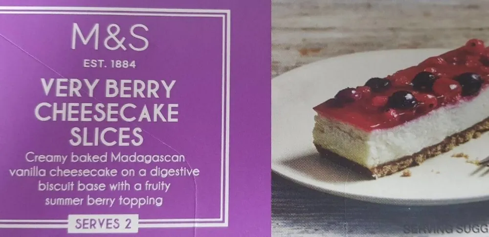 Cheesecake fruit rouge