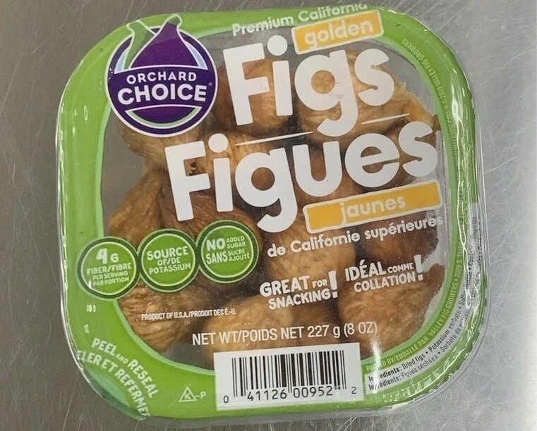 Figues jaunes de californie