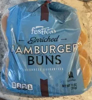 Enriched hamburger buns