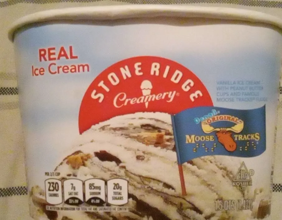 Moose Tracks Ice Cream