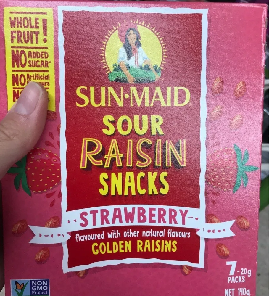 Raisin snacks
