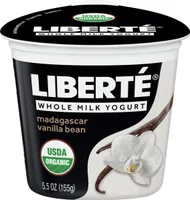 Liberte organic whole milk yogurt